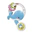 Fisher Price Spill and Spin Whale Bathtub Toy, Blue/White