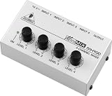 Behringer MX400 Ultra Low-Noise 4-Channel Line Mixer