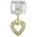 Open Heart Pugster Italian Charms