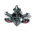 Bakugan New Vestroia Bakuneon LOOSE Single Figure Special Attack TRAP AQUOS (Blue) Fortress Fourtress