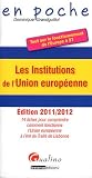 Les institutions de l'Union européenne