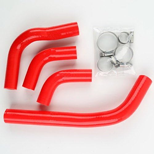 Red Silicone Radiator Hose Kit For Honda CRF250 CR250X 2004-2009 05 06 07 08 New