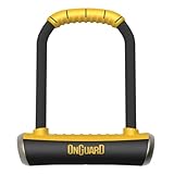 On-Guard Brute STD-8001 Keyed Shackle Lock - Black, 11.5 x 20.2 cm