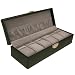 Watch Box Leather Case For 6 Watches