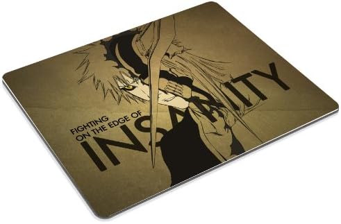 Bleach Kurosaki Ichigo Red Mouse Pads Anime Game Manga Comic ACG Customized Made to Order Support Ready 9 7/8 Inch (250mm) X 7 7/8 Inch (200mm) X 1/16 Inch (2mm) Eco Friendly Cloth with Neoprene Rubber Woocoo Mouse Pad Desktop Mousepad Laptop Mousepads Comfortable Computer Mouse Mat Cute Gaming Mouse_pad