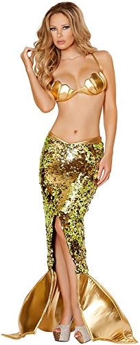 Tx Soft Micro Elastic Sequins Mermaid Dress Uniform Temptation Lingerie (L)