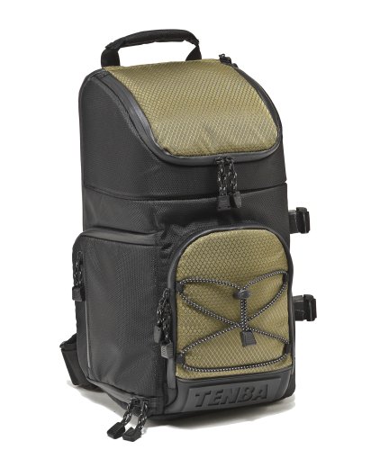 Tenba 632-631 Shootout Convertible Medium Photo Sling Bag (Black/Olive)