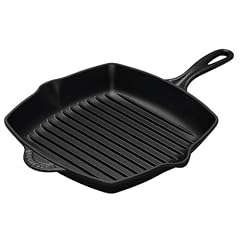 Le Creuset 20121260000460 Skillet-Grillpfanne quadratisch 26 x 26 cm schwarz