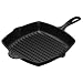 Le Creuset Cast Iron Square Grillit, Satin Black, 26 cm
