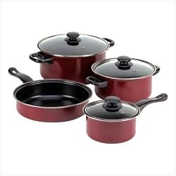 Burgundy Nonstick Cookware