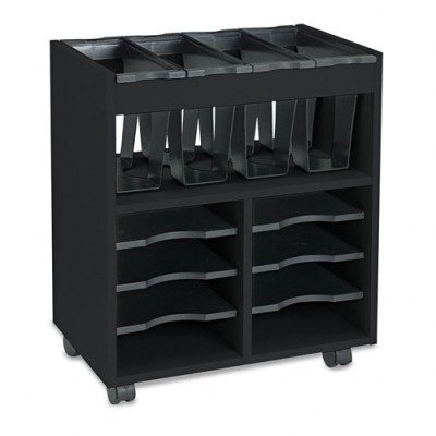 Safco Go Cart Mobile - Black