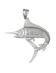 CleverSilvers Sterling Silver Pendant Marlin
