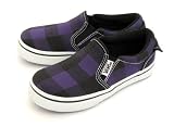 (バンズ) VANS キッズ SLIP ON(スリッポン バッファローチェック) V98K-BF CHECK PURPLE_CHECK
