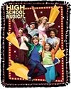 Disney High School Musical Super Stars Make-it-Yourself Microfleece Throw