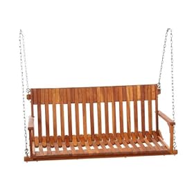 4' Cherry Porch Swing by The Cedar Store