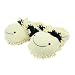 Aroma Home Fuzzy Friends Slippers - Cow