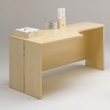 600 Series 59 W Right L-Shaped Office Desk Finish: Coffee