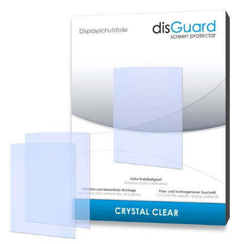 2 x disGuard Crystal Clear Displayschutzfolie