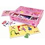 Fuzzy-Felt Glitter Princess Deluxe Set