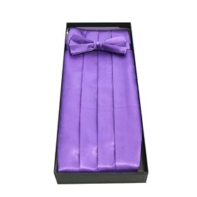 Tuxedo Cummerbund (Violet)
