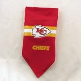 Kansas City Chiefs Pet Dog Football Jersey Bandana S/M