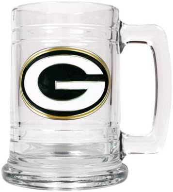 NFL Green Bay Packers Glass Tankard 15oz