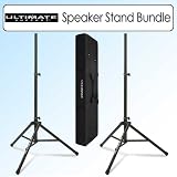 Ultimate Support TS-80B Original Speaker Stand Bundle