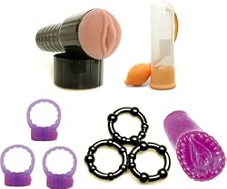 Fleshy Light Male Masturbator Adult Sex Toy Kit