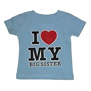 I Love My... Big Sister/Brother, Little Sister/Brother T-Shirts Baby/Toddler/Children's