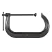 Bessey CDF410 10-Inch Black Oxide Spindle Drop Forged C Clamp