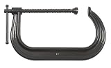 Bessey CDF410 10-Inch Black Oxide Spindle Drop Forged C Clamp