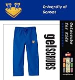 NCAA Kansas Jayhawks Royal Gelscrubs Kids Pants