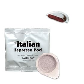 Italian Espresso Coffee  Pods. Pack of 150
