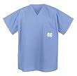 UNC University of North Carolina Logo Scrubs Top Shirt-Size XL- For HIM or HER -Officially Licensed NCAA College Logo Apparel For HIM or HER - DRAWSTRING Waist -Officially Licensed NCAA College Logo Apparel SEARCH BROAD BAY SCRUB FOR OTHER College Logo A