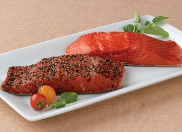 Smoked King Salmon Sampler (6) 8 oz. by Port Chatham Smoked Seafood