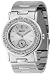 DKNY NY3495 Ladies Stainless Round Case Set with Clear Crystals, Stainless Steel Bracelet and Silver Dial Watch