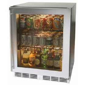 Perlick C-Series HC24RB3R 24 Built-in All-Refrigerator with 4.9 cu. ft. Capacity, Standard... by 