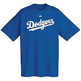 Los Angeles Dodgers Official Wordmark Short Sleeve T-Shirt