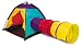 2pc Adventure Play Tent Kids Dome & Children Tunnel Tube