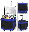 Picnic at Ascot 396RB 60 Can Collapsible Rolling Cooler in Royal Blue