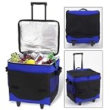 60 Can Collapsible Cooler on Wheels by 