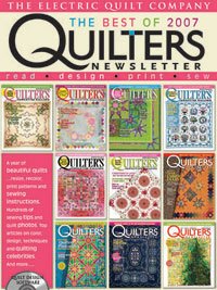 Cover image : Electric Quilt Best of 2007 Quilters Newsletter Quilting Design Software CD-ROM