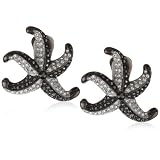 Kenneth Jay Lane Hematite-Color And Crystal St