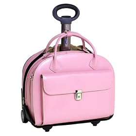 McKlein USA W Series Glen Ellyn Leather Detachable - Wheeled Women's Case