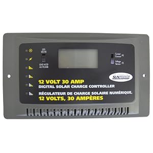 Sunforce 60032 30 Amp Digital Charge Controller