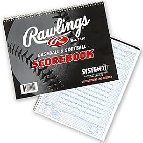 Rawlings System 17 Baseball & Softball Scorebook Rawlings System-17 Baseball & Softball Scorebook
