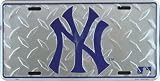 New York Yankees Diamond Emboss Auto Tag