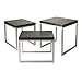 Winsome Wood Jared 3-Piece Nesting Table, Espresso Finish
