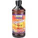 NOW Foods Liquid L-Carnitine 1000mg, Tropical Punch , 16 ounce