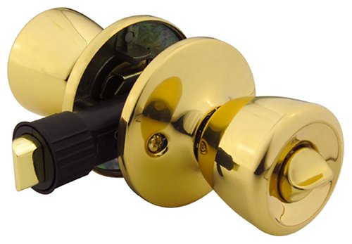Buy Yale Security Barricade Tulip Entry Knob for Mobile Homes, Polished Brass #200RT-C3-68
